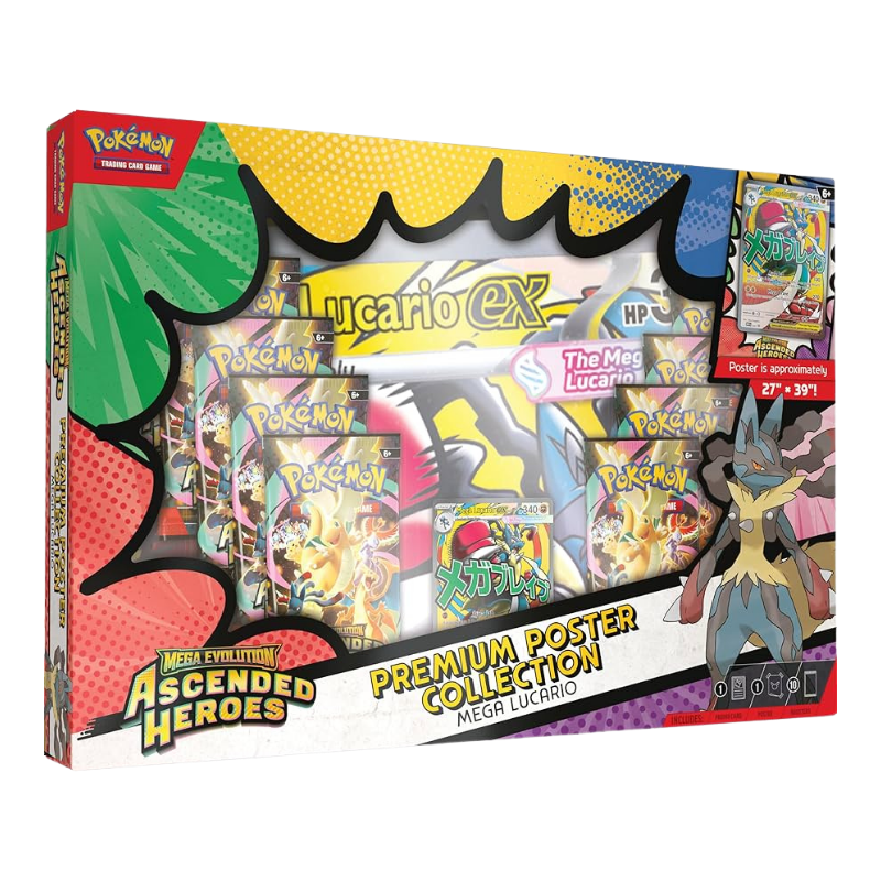 Premium Poster Collection - (Mega Lucario & Mega Gardevoir)  Ascended Heroes