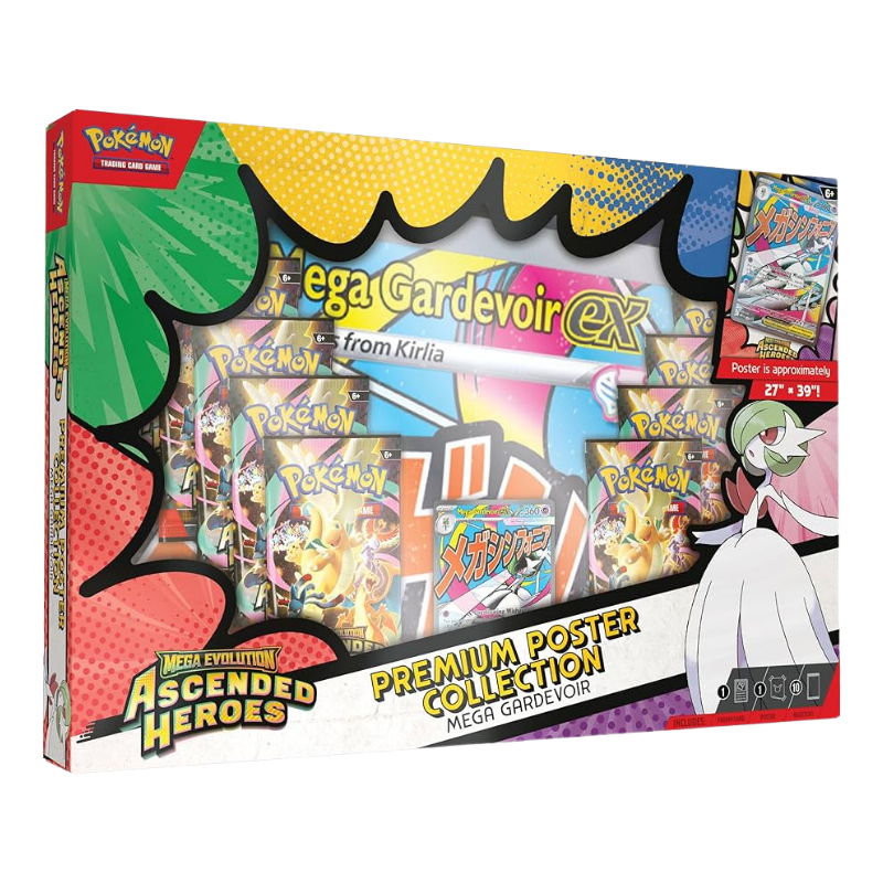 Premium Poster Collection - (Mega Lucario & Mega Gardevoir)  Ascended Heroes
