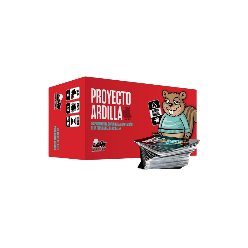 Proyecto Ardilla (Version Mexicana) (18+) - Juego de Cartas