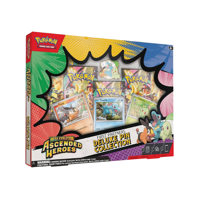 Ascended Heroes First Partners Deluxe Pin Collection