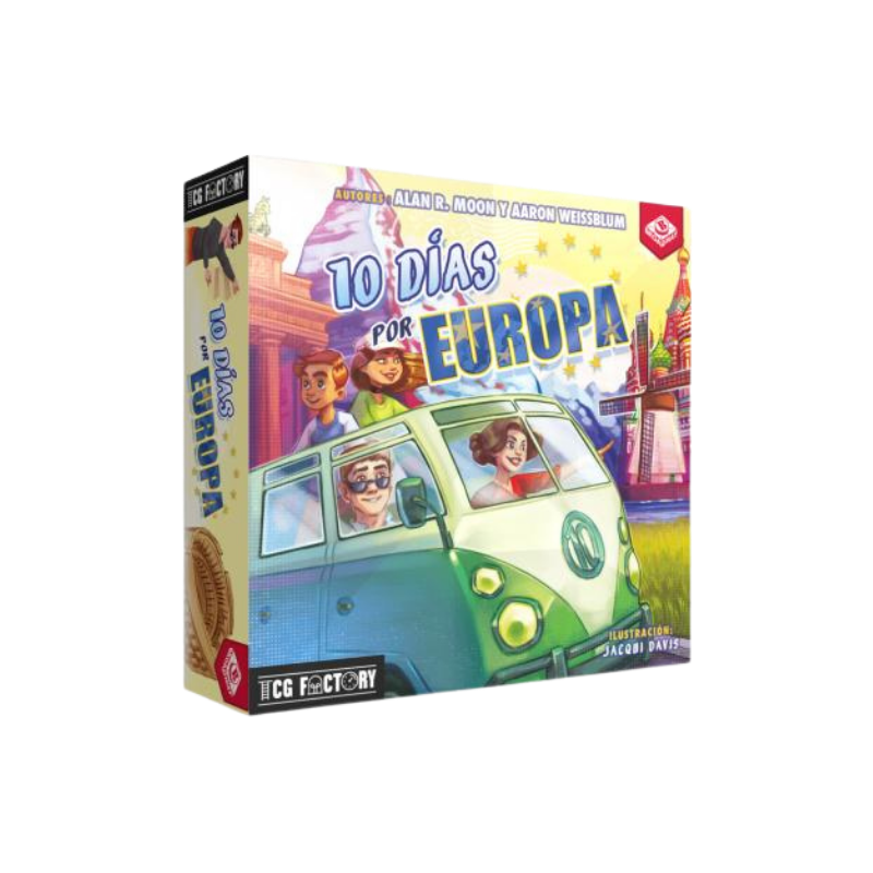 10 días por Europa - Juego de mesa