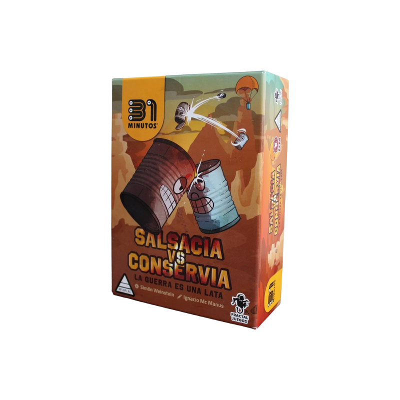 31 Minutos: Salsacia vs Conservia  - Juegos de Mesa
