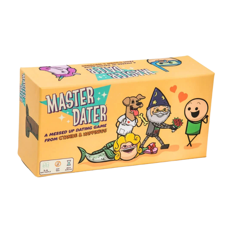 Master Dater - Juego de cartas (18+) (Cyanide & Happiness)