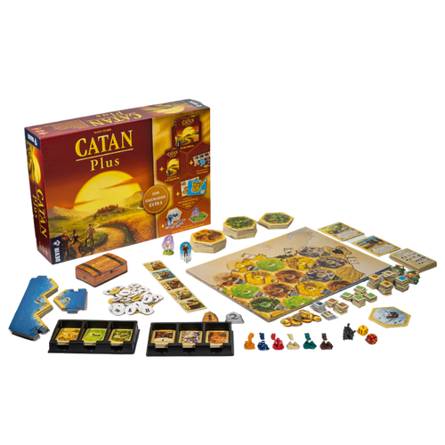 Catan PLUS - Juego de Mesa (Big Box)