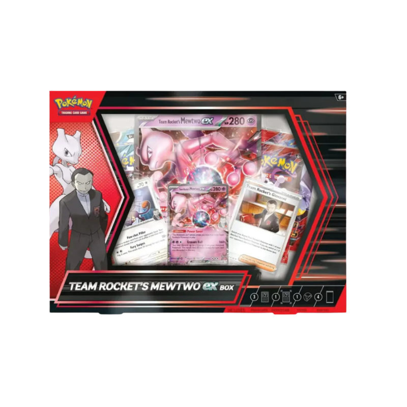 Team Rocket Mewtwo ex Box