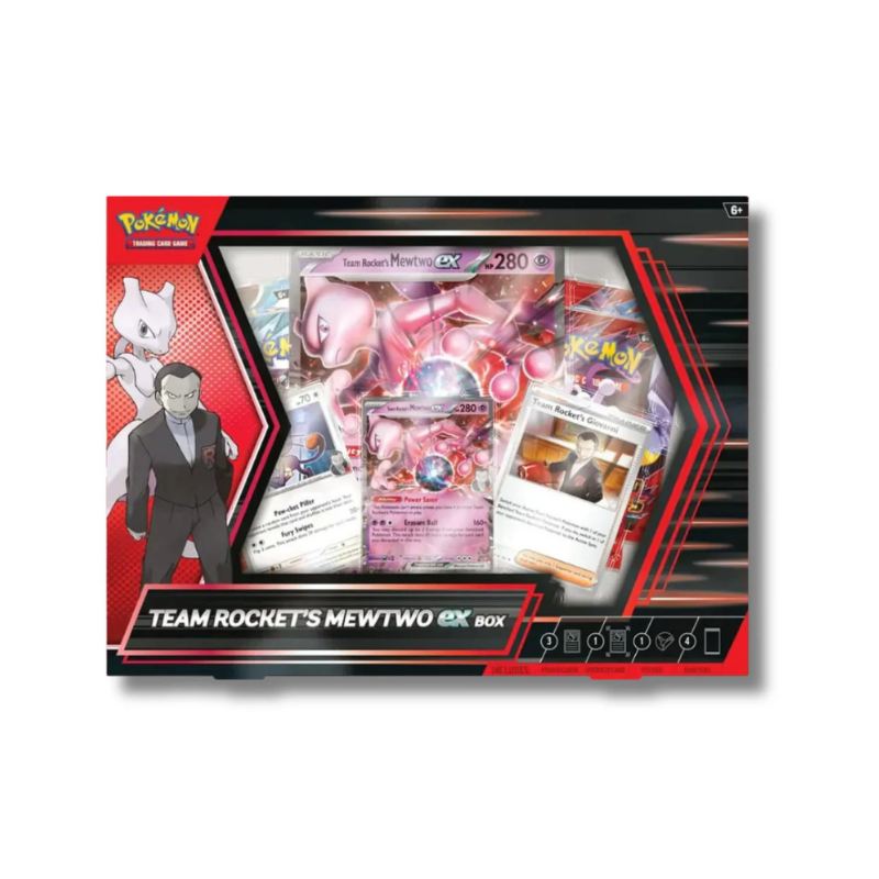 Team Rocket Mewtwo ex Box