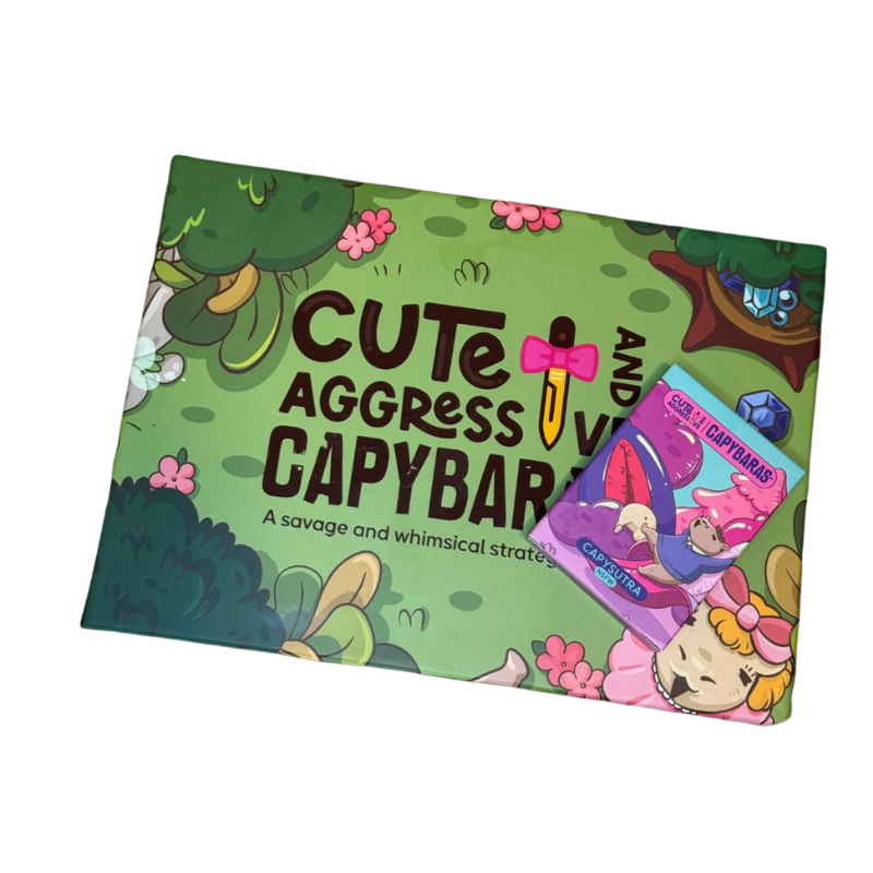 Cute And Aggressive Capybaras + Capysutra (18+) - Juego de Mesa