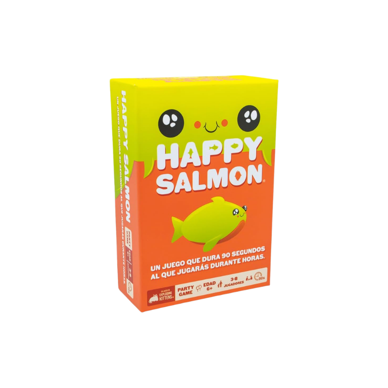 Happy Salmon - Juego de Cartas (Exploding Kittens)