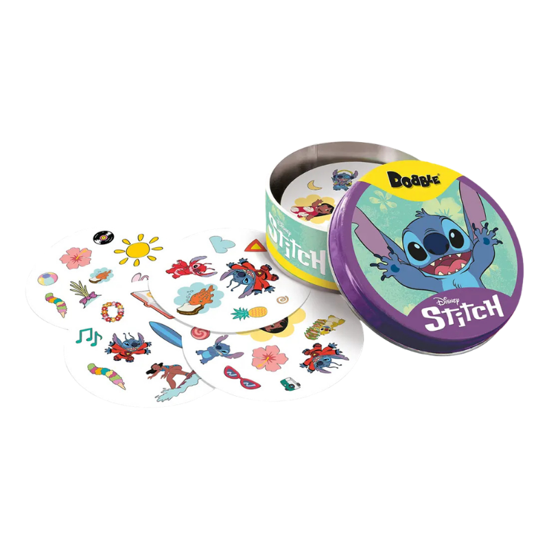Dobble: Disney Stitch - Juego de Cartas